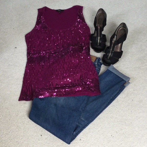 Express Tops - Sequined tank
